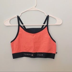 Tommy Hilfiger Bralette | Coral Bar Back Bralette